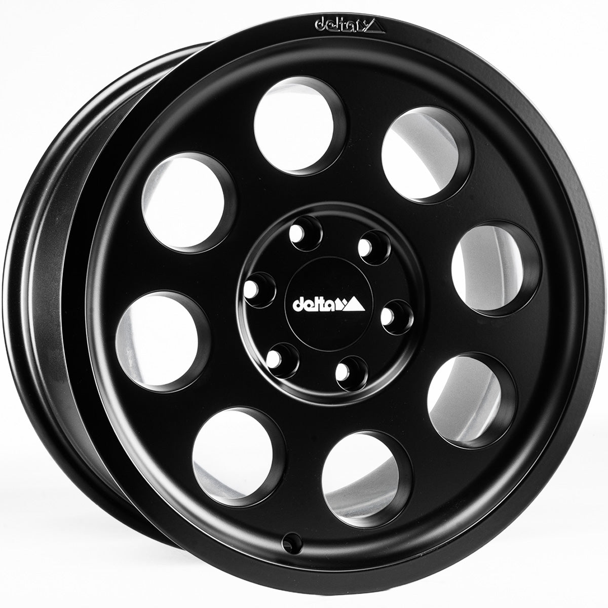 delta4x4 Klassik Alufelge 6x139,7 Schwarz Matt – Bronco