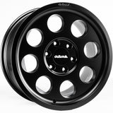 delta4x4 Klassik Alufelge 6x120 Schwarz Matt – Transit