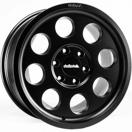 delta4x4 Klassik Alufelge 6x120 Schwarz Matt – Transit