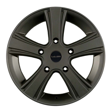 delta4x4 Loder1899 Bolzano Alufelge 5x160 Schwarz Matt – Transit/Tourneo Custom