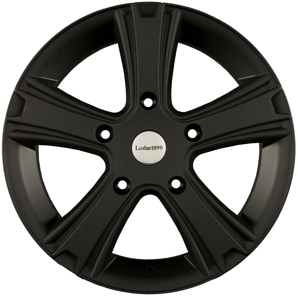 delta4x4 Loder1899 Gravoso Alufelge 5x160 Schwarz Matt – Transit/Tourneo Custom