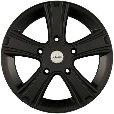 delta4x4 Loder1899 Gravoso Alufelge 5x160 Schwarz Matt – Transit/Tourneo Custom
