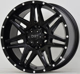 4x Felgen Dirt D62 9x18 ET25 6x114,3 + 4x Reifen BF Goodrich KO2 285/60/18