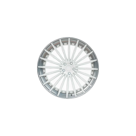 Z-Performance ZP.MODULAR 2 Deep Concave Pur White / Pur Aluminum Lip Alufelge 10x20 ET48 5x112/66,6