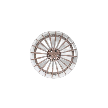 Z-Performance ZP.MODULAR 2 Deep Concave Sparkling Champagne Center / Pur White Lip Alufelge 8,5x20 ET30 5x112/66,6