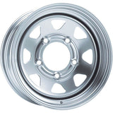 4x DOTZ DAKAR Silver 7x16 6x139.7 