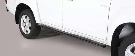 delta4x4 Seitenbügel oval schwarz – Isuzu D Max Atfsatfr (31SW)