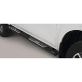 delta4x4 Seitenbügel oval schwarz – Renault Alaskan