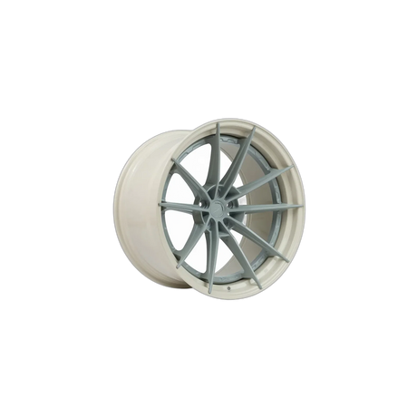 Z-Performance ZP.MODULAR 1 Super Deep Concave Stone Grey Center / Vanilla Ice Lip Alufelge 10,5x20 ET15 5x112/66,6