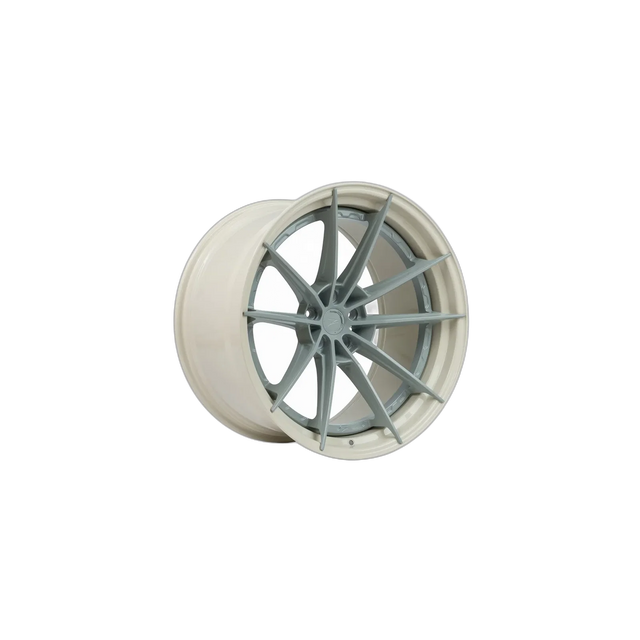Z-Performance ZP.MODULAR 1 Super Deep Concave Stone Grey Center / Vanilla Ice Lip Alufelge 10,5x20 ET15 5x112/66,6
